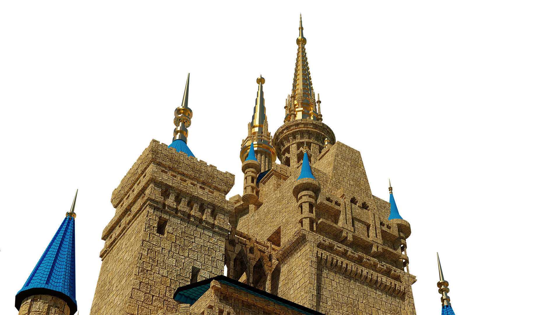 Castle 3D model 3D model_6