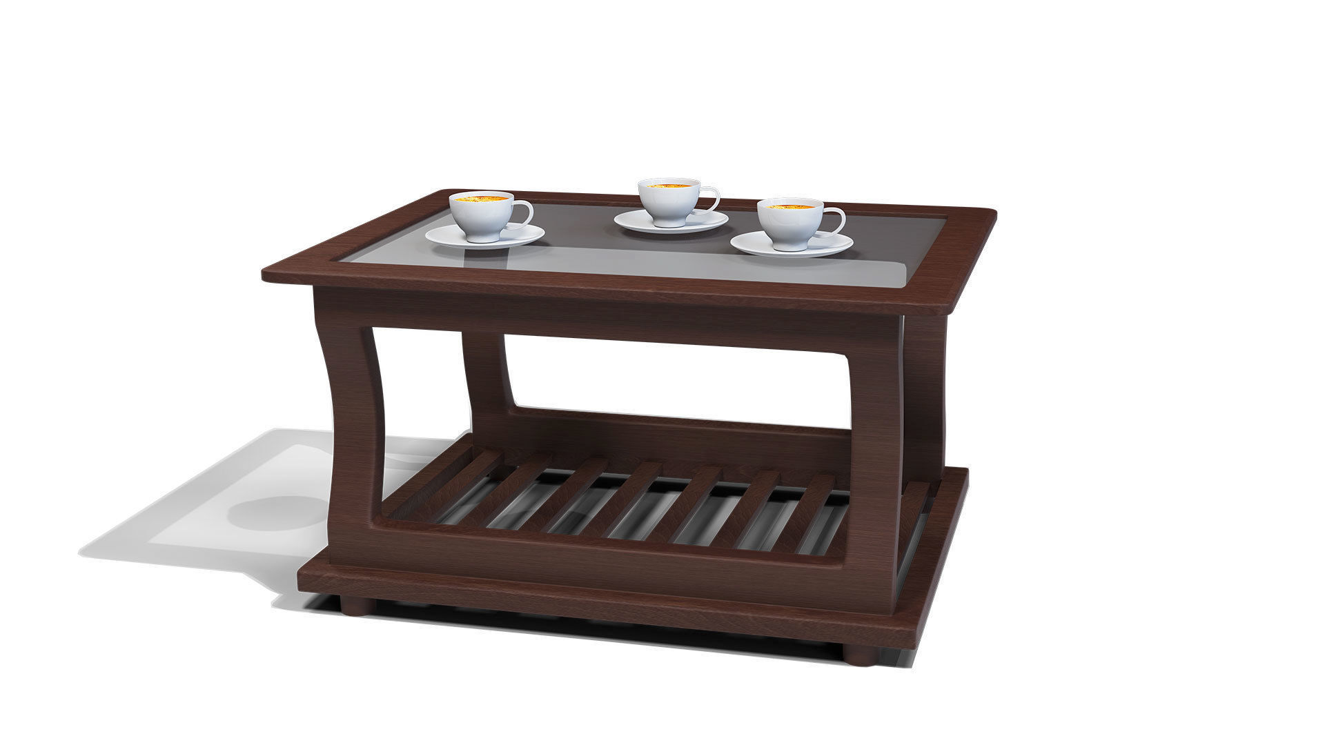 Restaurant Tea Table 3D model Low-poly 3D model_11