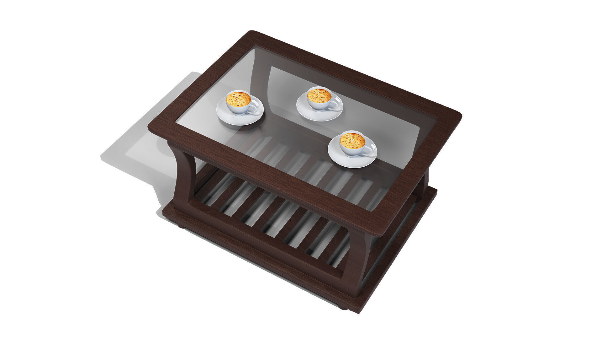 Restaurant Tea Table 3D model Low-poly 3D model_12