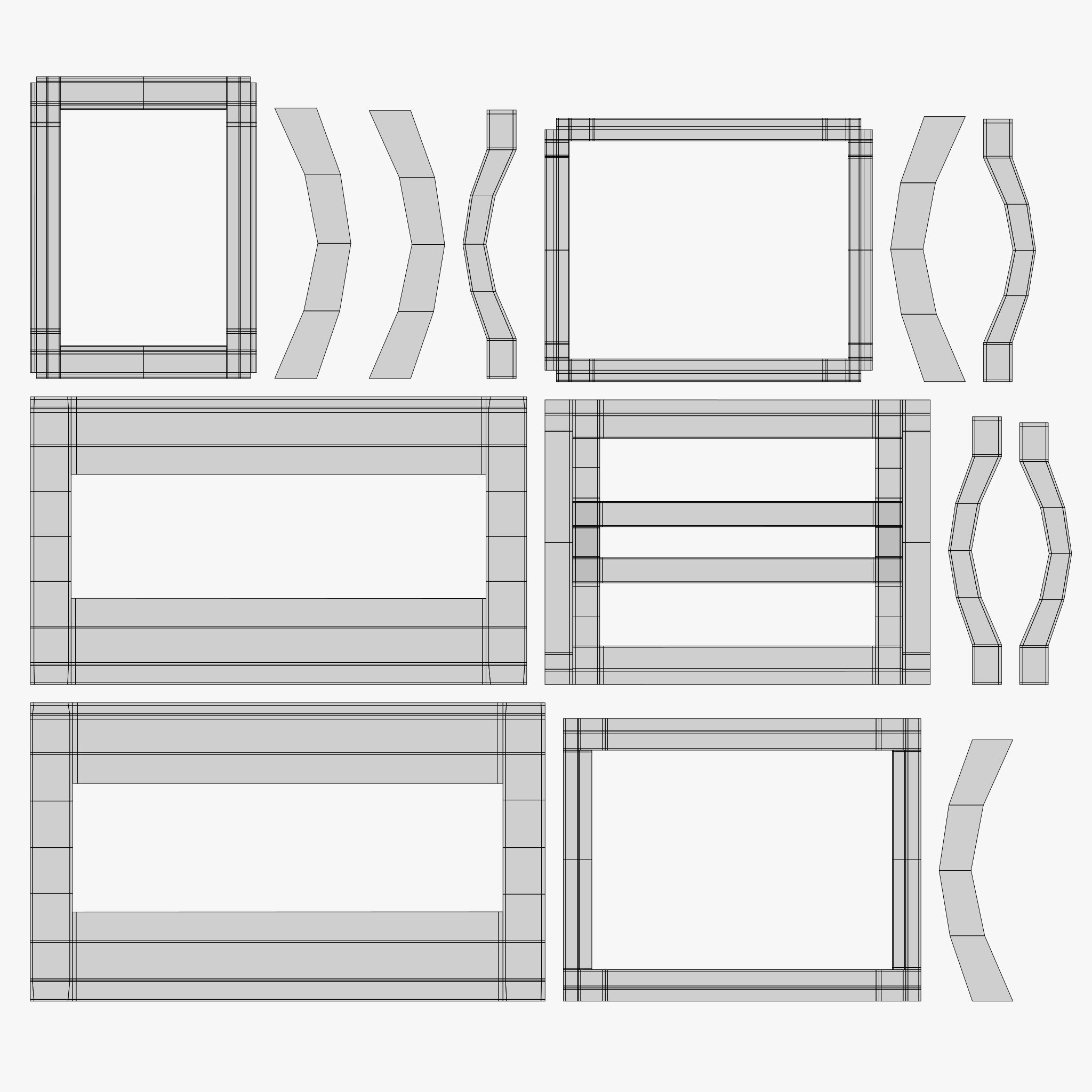 Restaurant Tea Table 3D model Low-poly 3D model_17