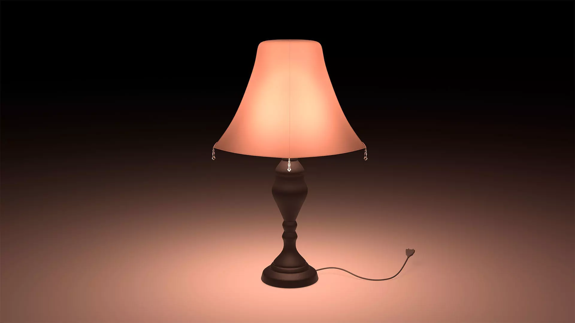 Table Lamp 3d Model 3D model_0