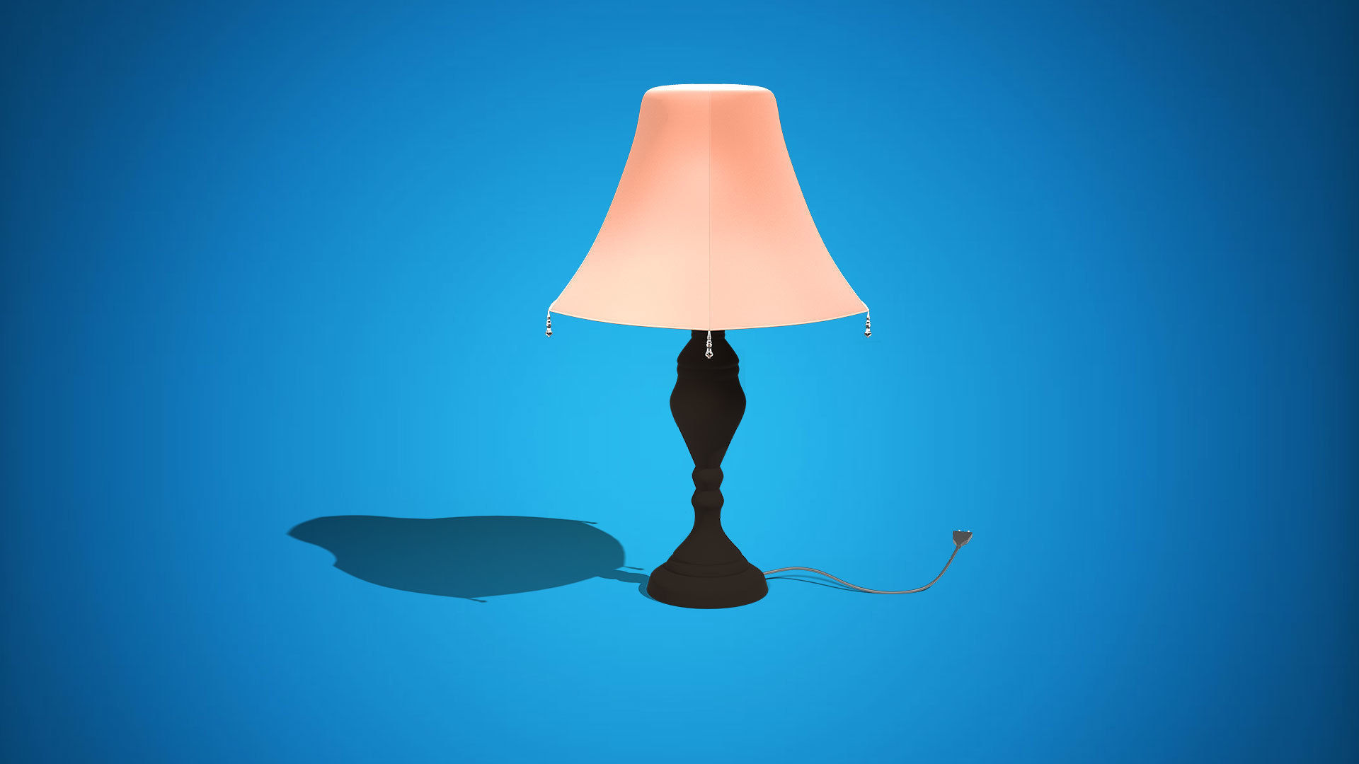 Table Lamp 3d Model 3D model_1