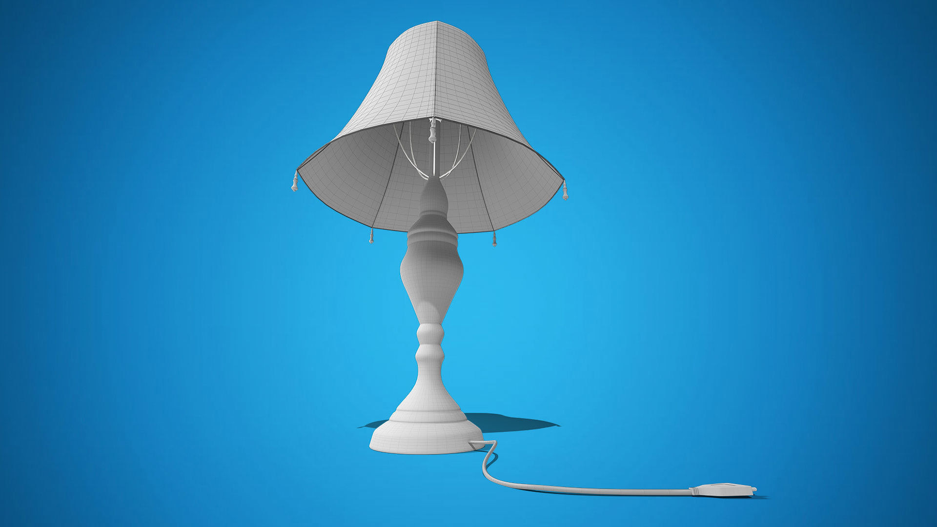 Table Lamp 3d Model 3D model_3