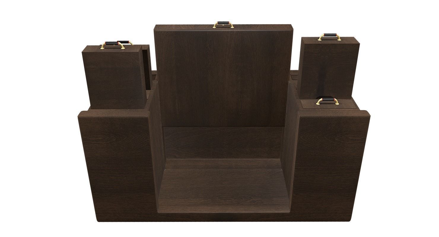 Office Table 3d Model 3D model_5