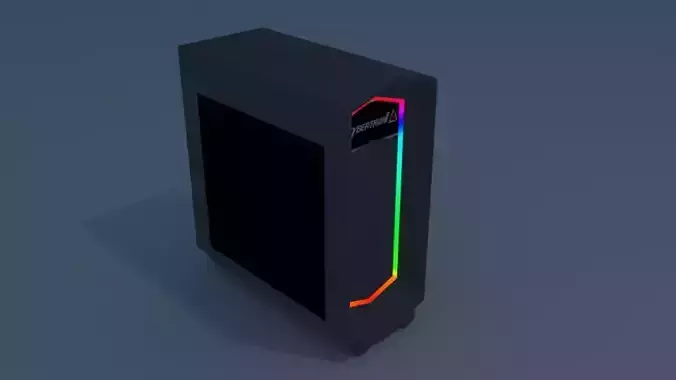 Gaming PC Free 3D model