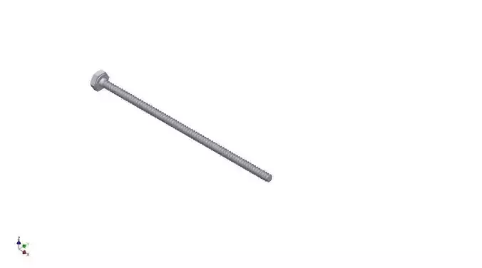 Hex Head Metric 2x50mm