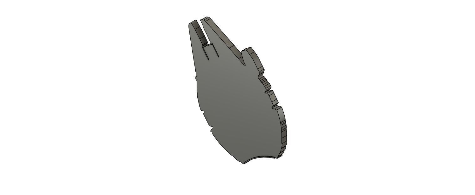 Mickey Mouse Headband Star Wars Millennium falcon Rebel Logo V5 3D print model_6