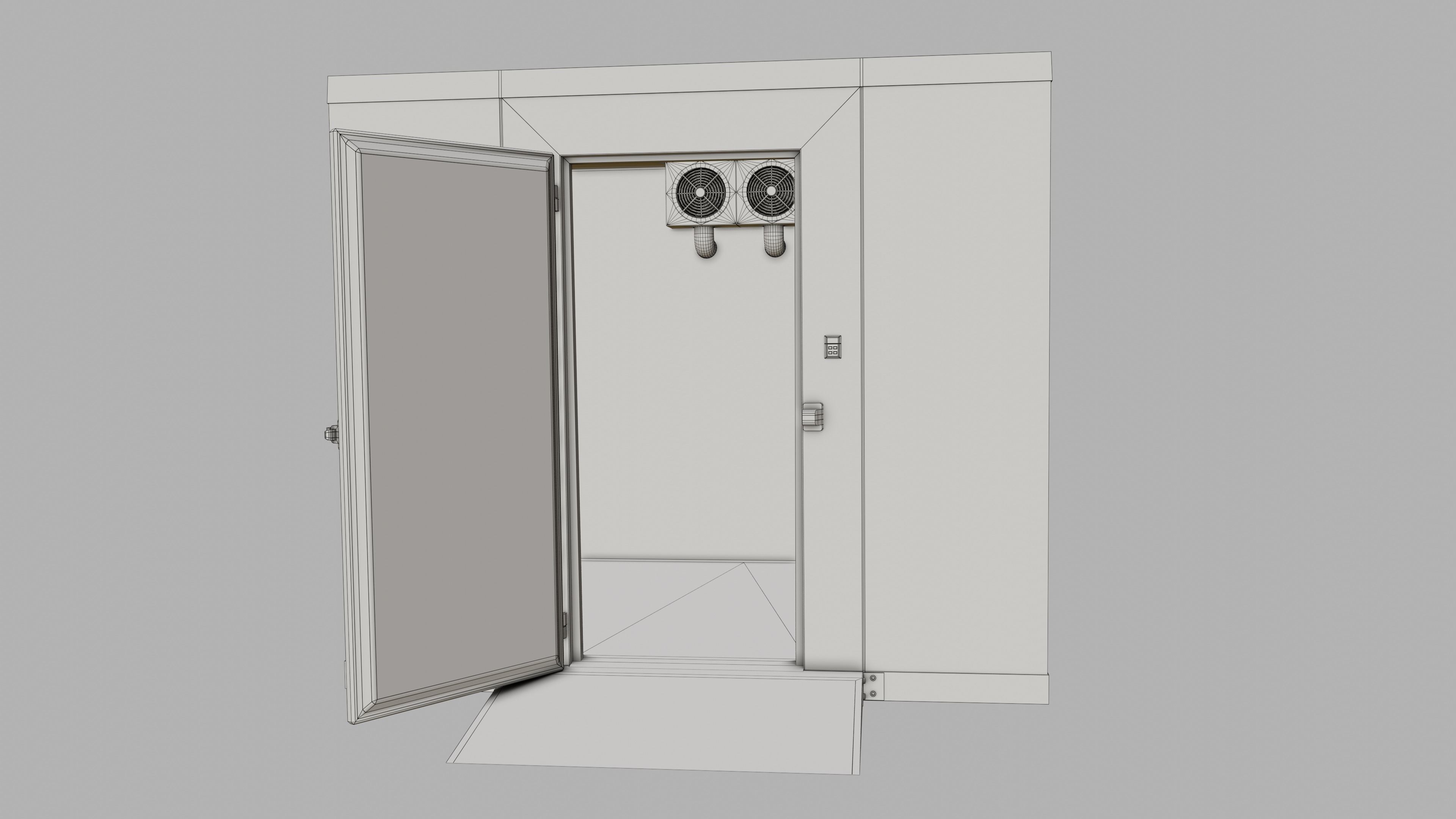 Subway Bar Free 3D model_6