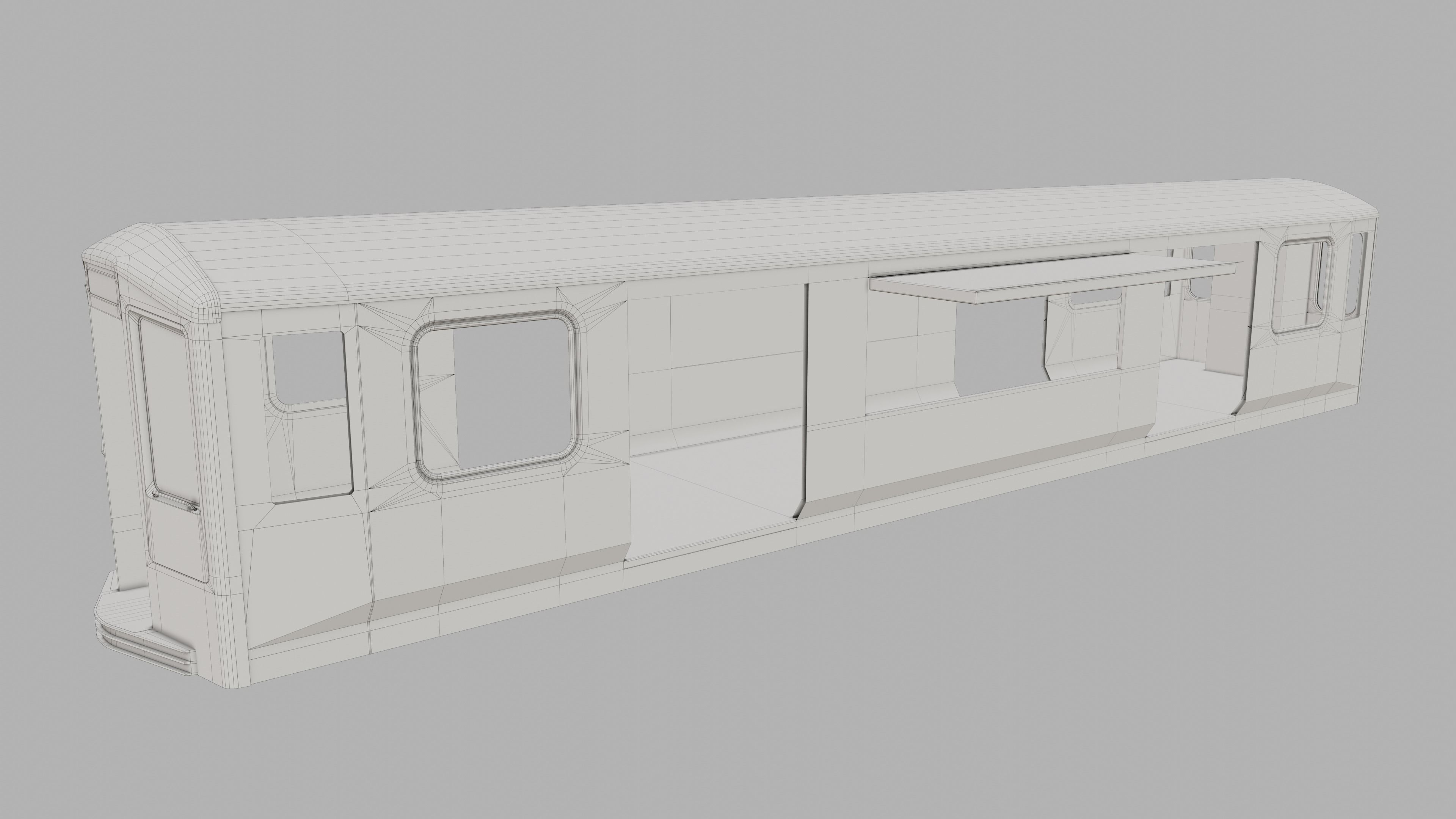 Subway Bar Free 3D model_16