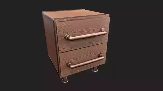 Steampunk Nightstand