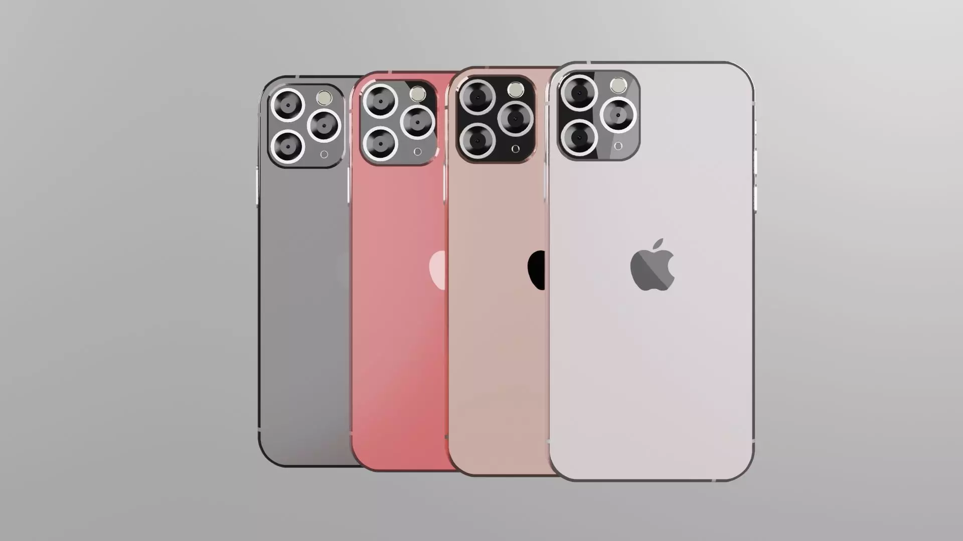 Apple iPhone XI 11 Model Low-poly 3D model_0