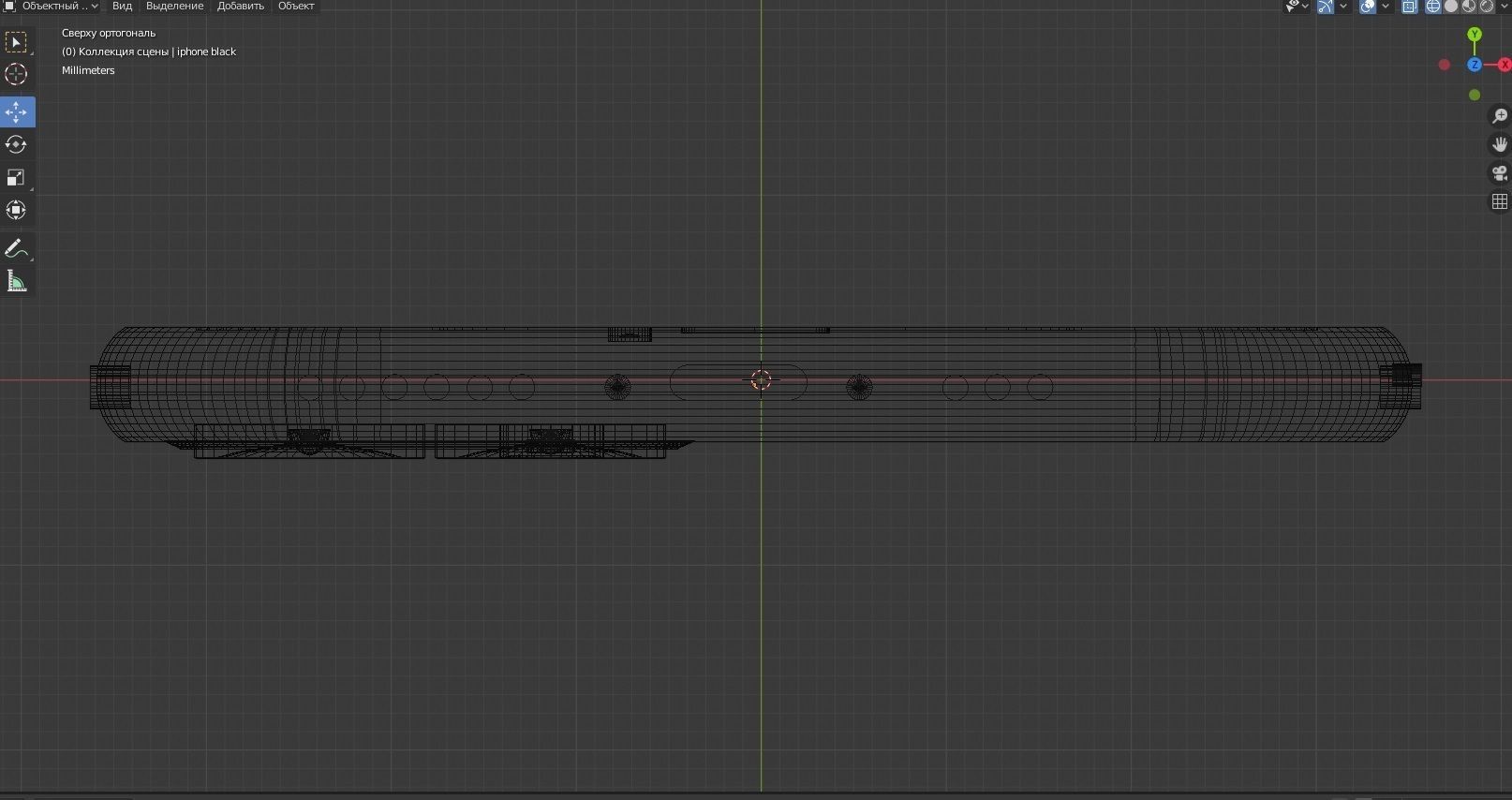 Apple iPhone XI 11 Model Low-poly 3D model_16