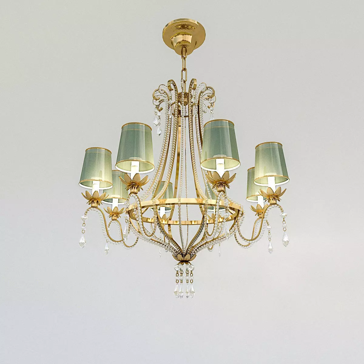 Classic Chandelier 3D model