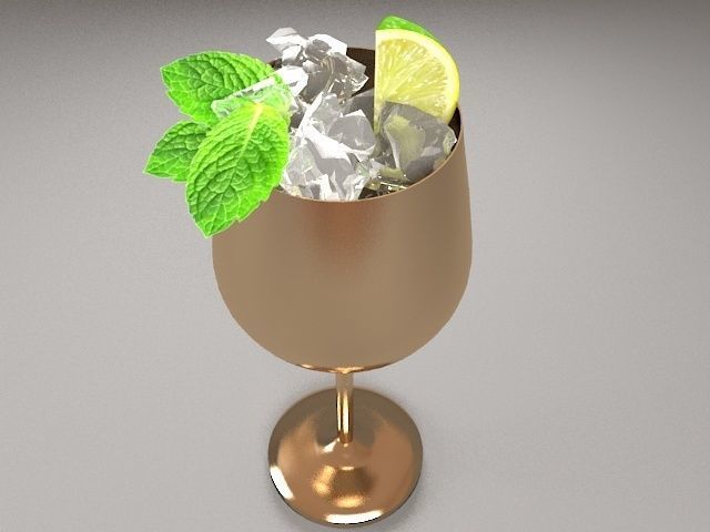 Coctail Cup 3D model_3