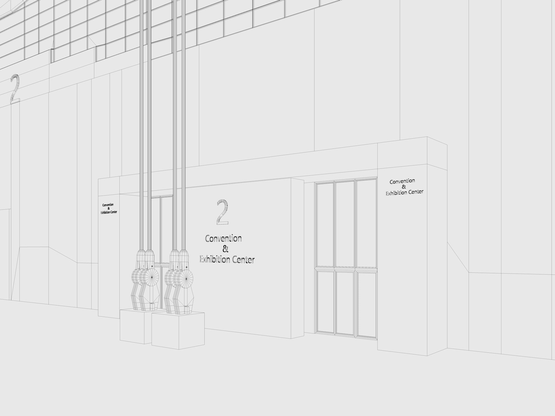 Exhibition Hall model 6 3D model_22