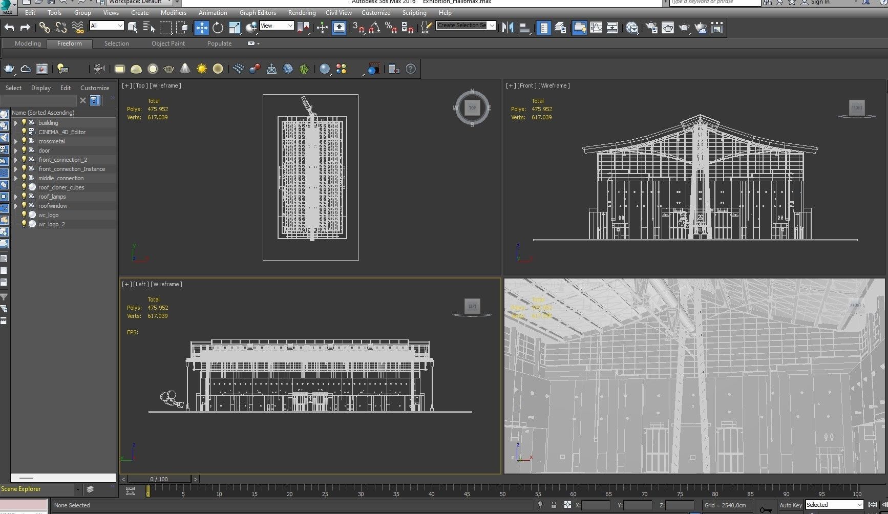 Exhibition Hall model 6 3D model_36