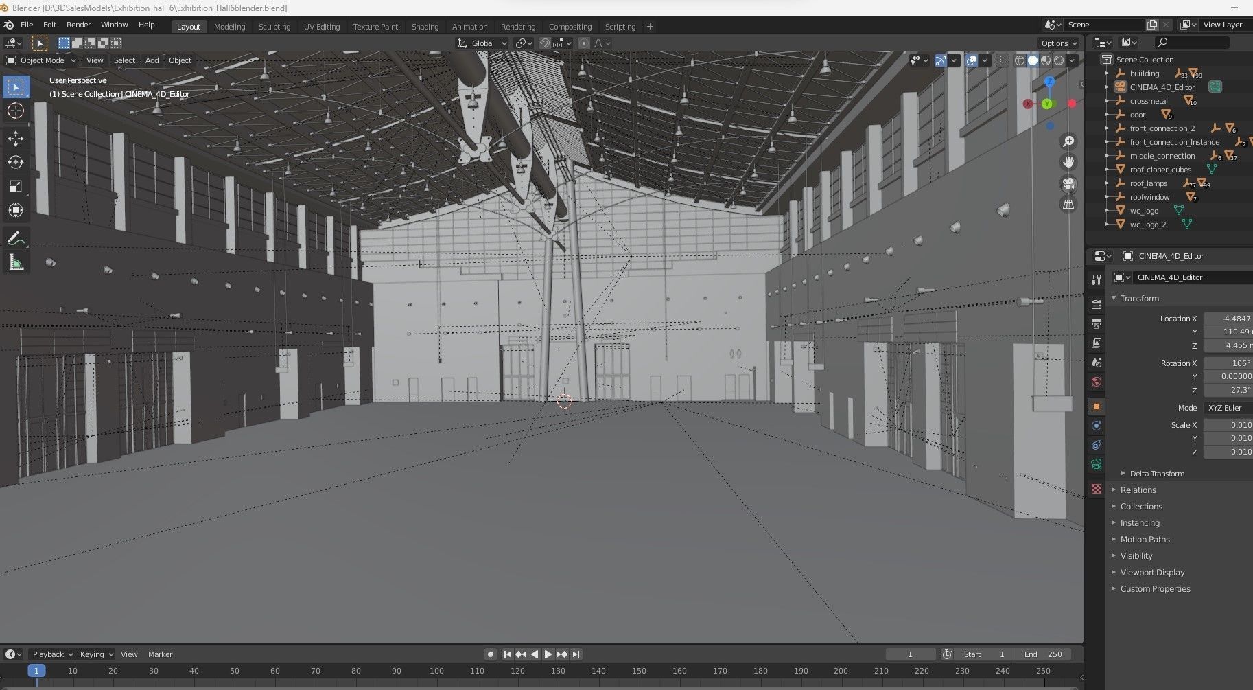 Exhibition Hall model 6 3D model_37