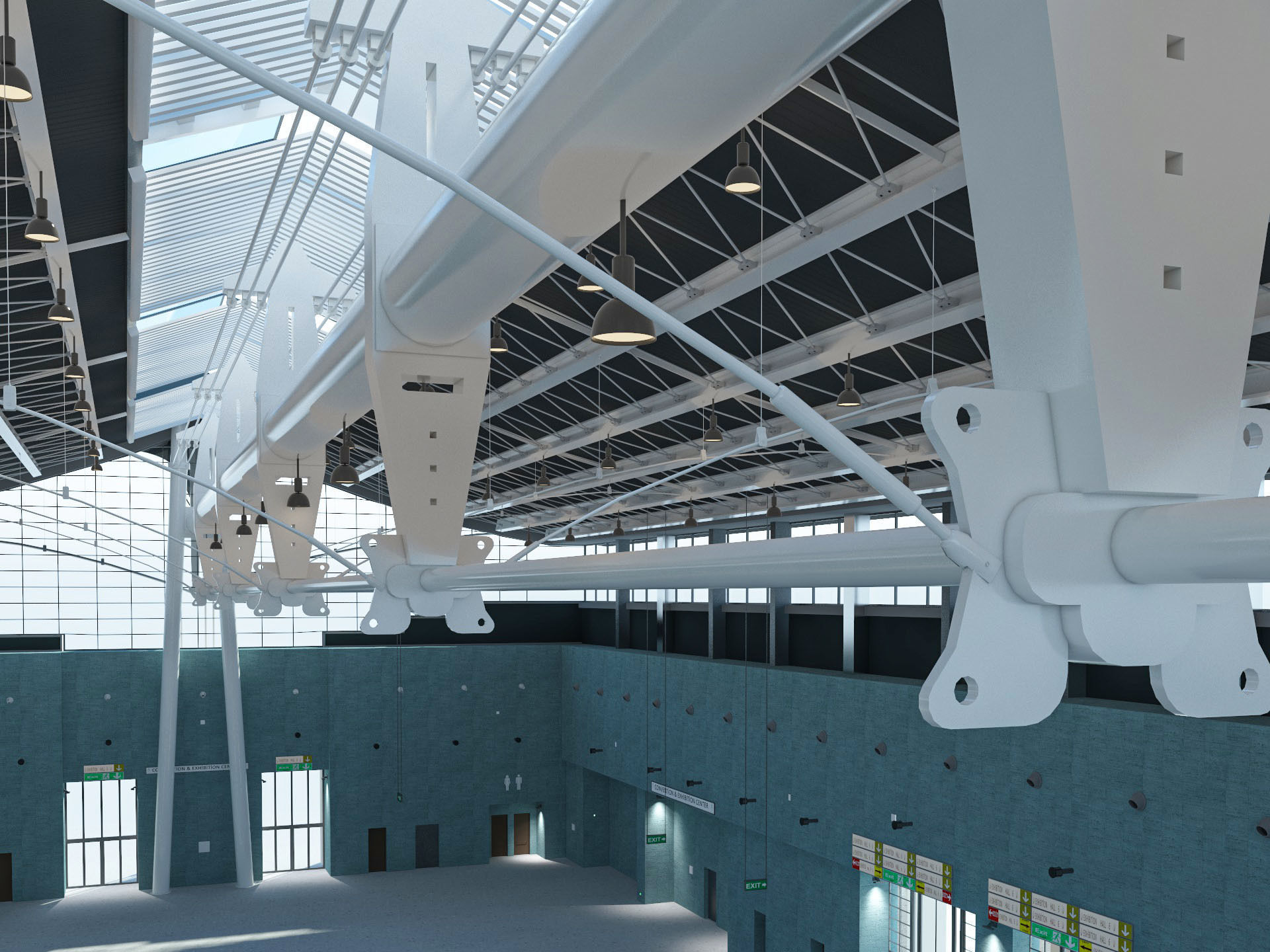 Exhibition Hall model 6 3D model_17