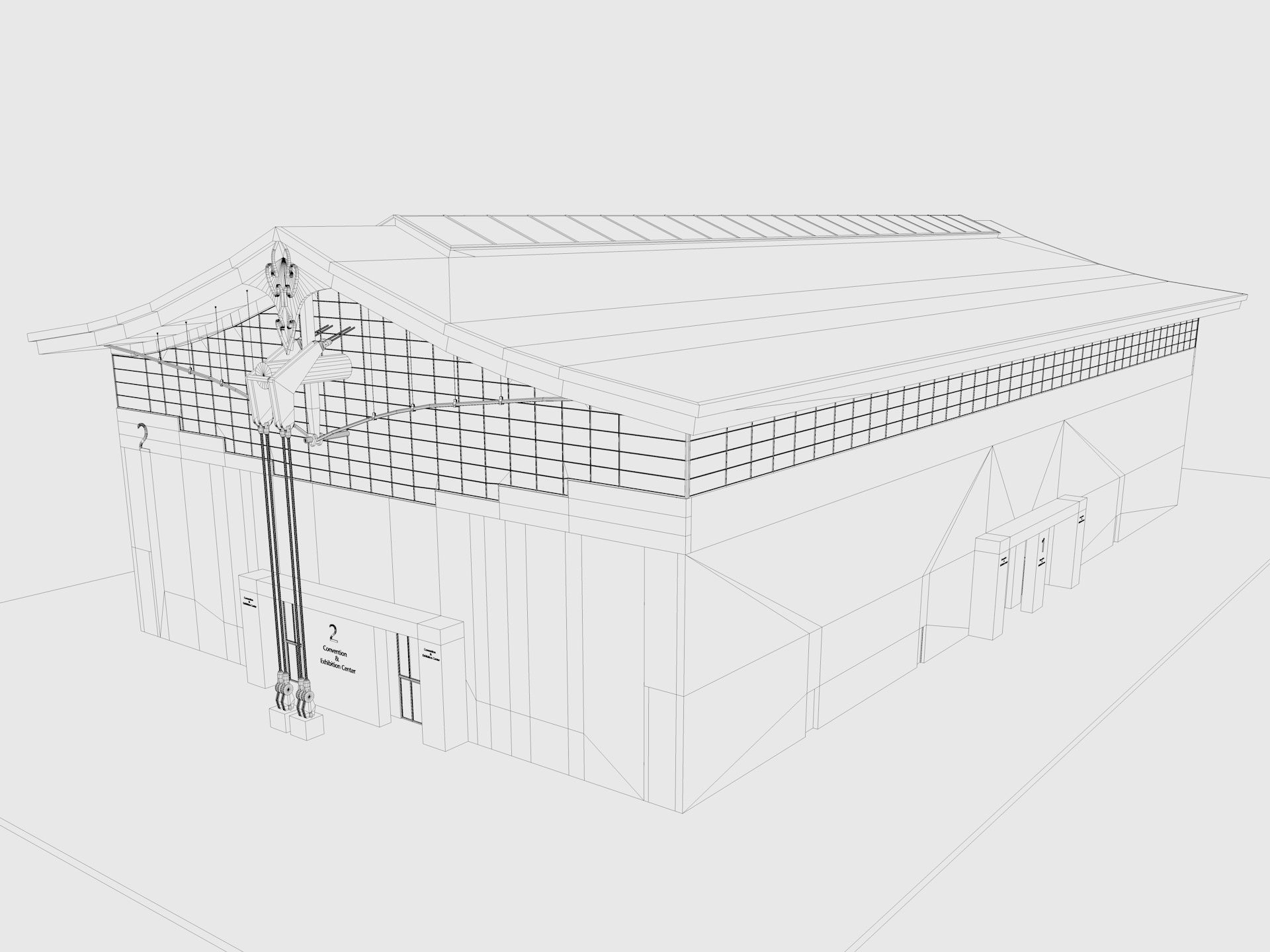 Exhibition Hall model 6 3D model_31