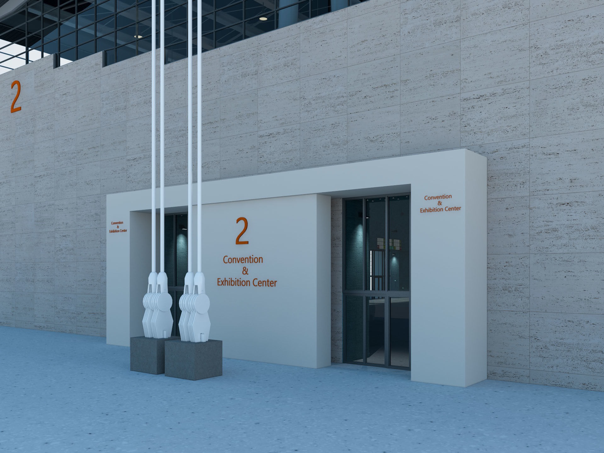 Exhibition Hall model 6 3D model_8