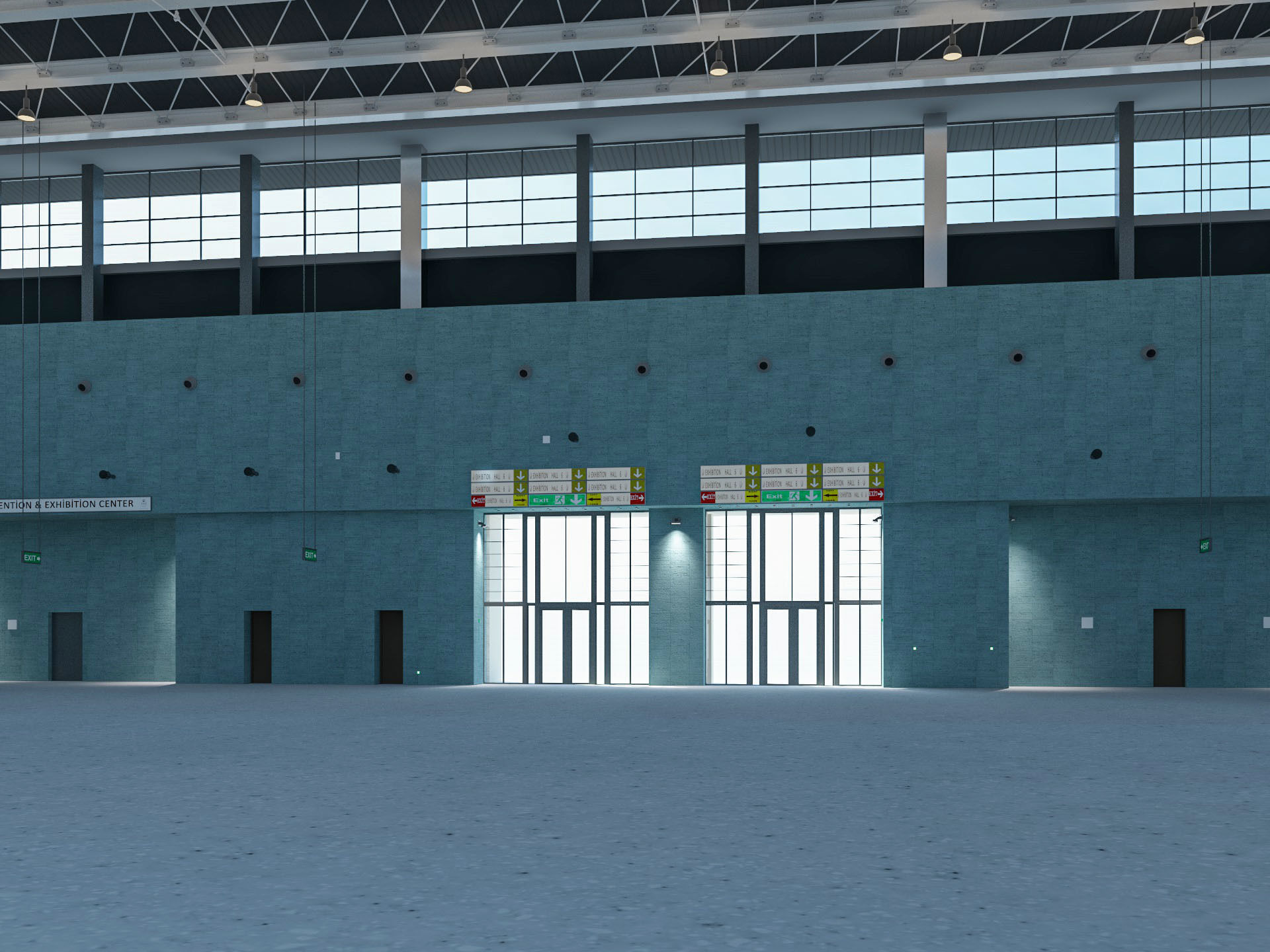 Exhibition Hall model 6 3D model_11