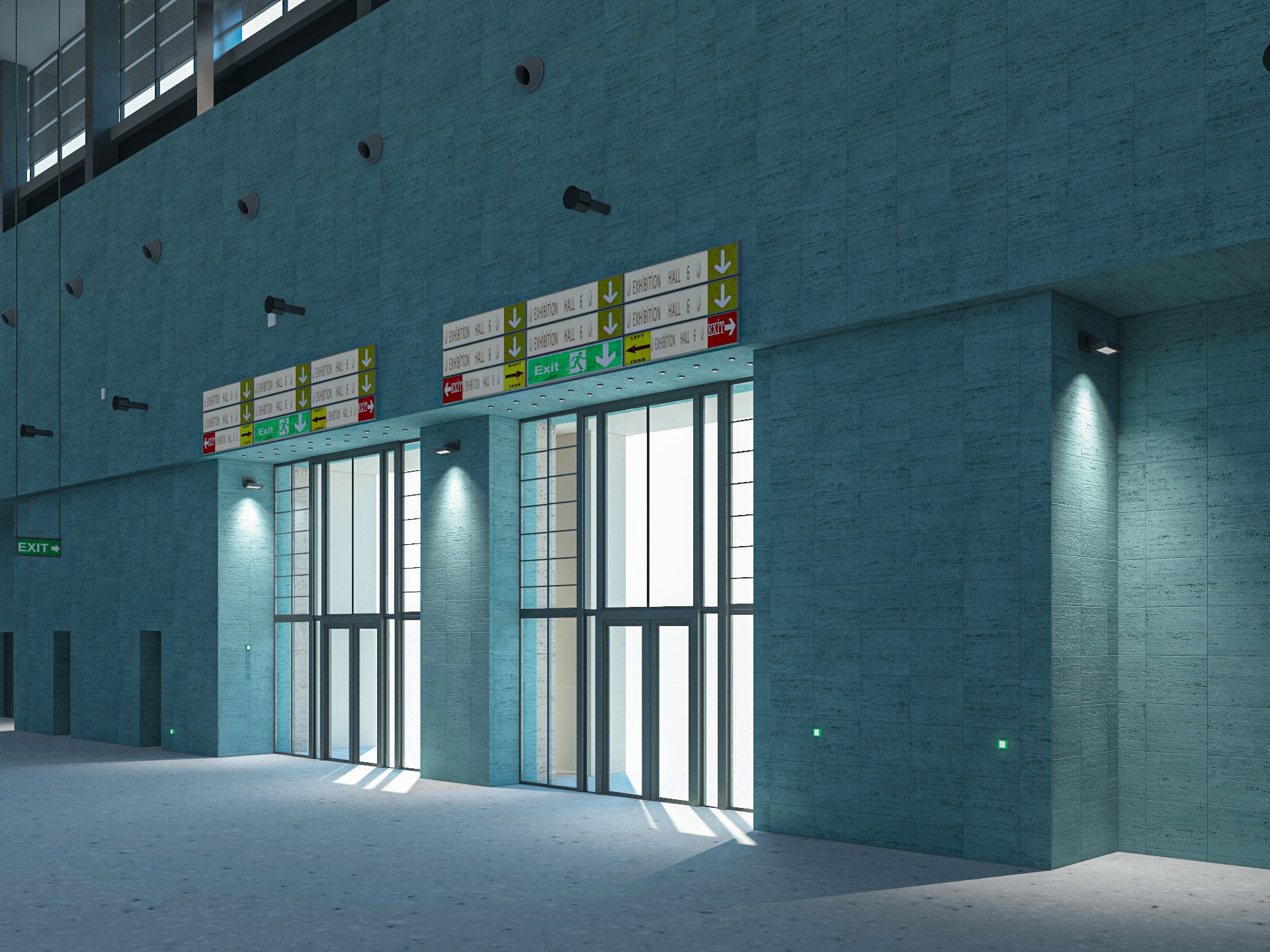 Exhibition Hall model 6 3D model_10