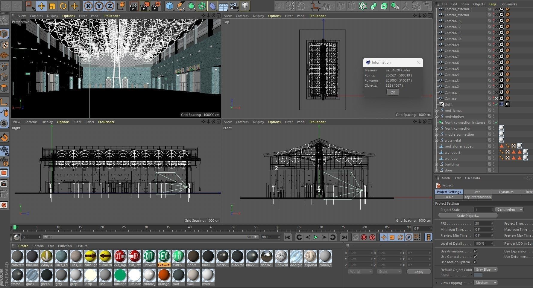 Exhibition Hall model 6 3D model_33