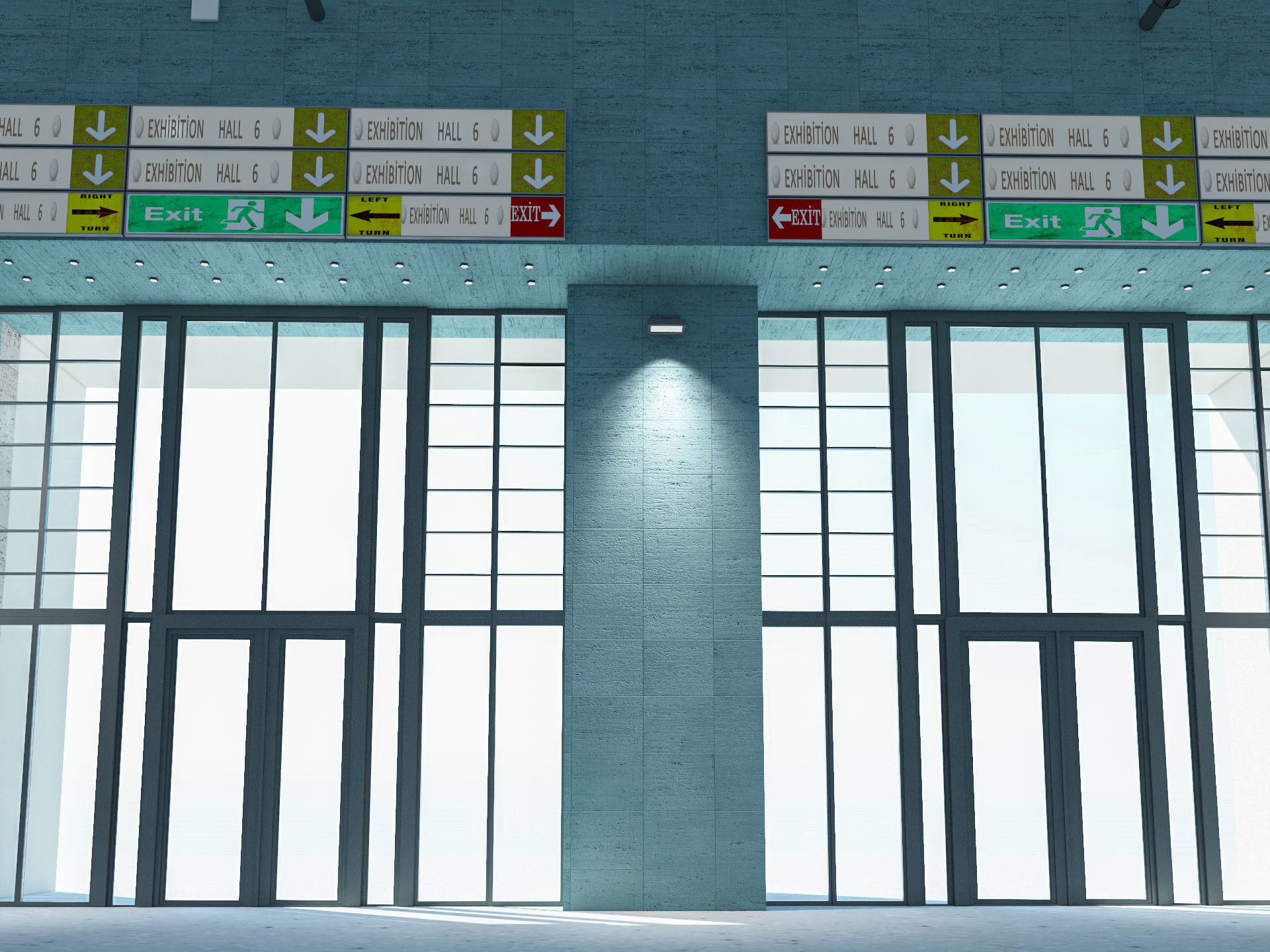 Exhibition Hall model 6 3D model_15