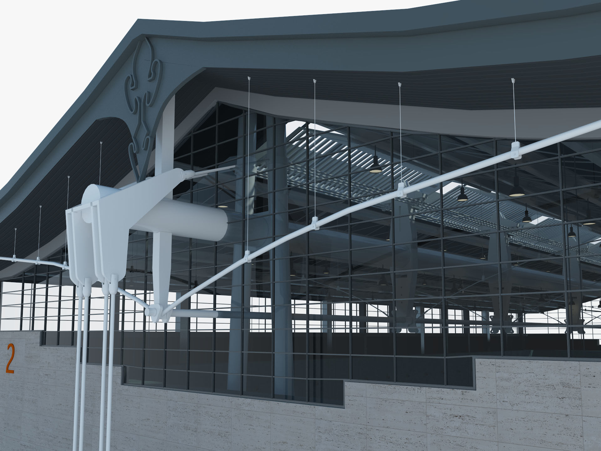 Exhibition Hall model 6 3D model_19