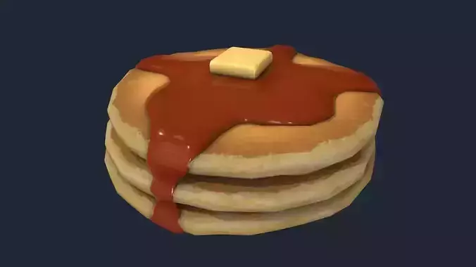 Pancakes stack of