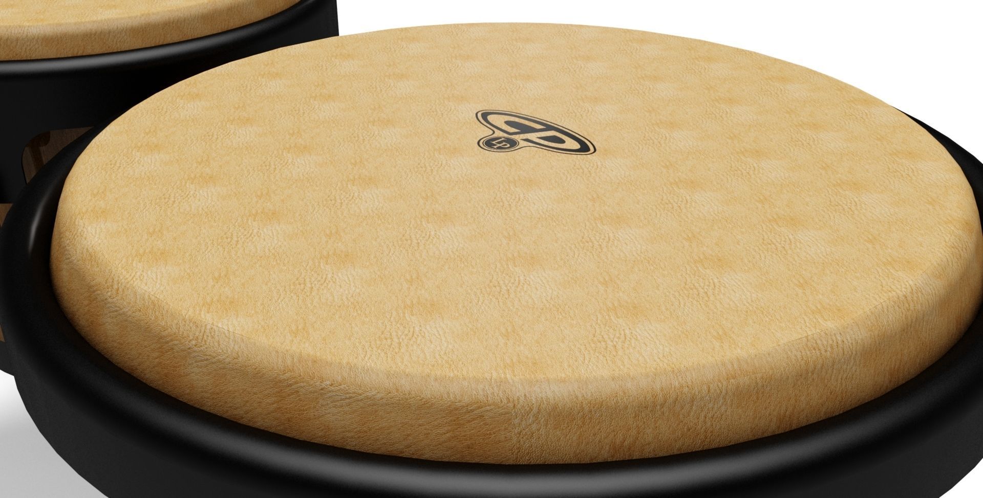 Bongo bongos 3D model_3