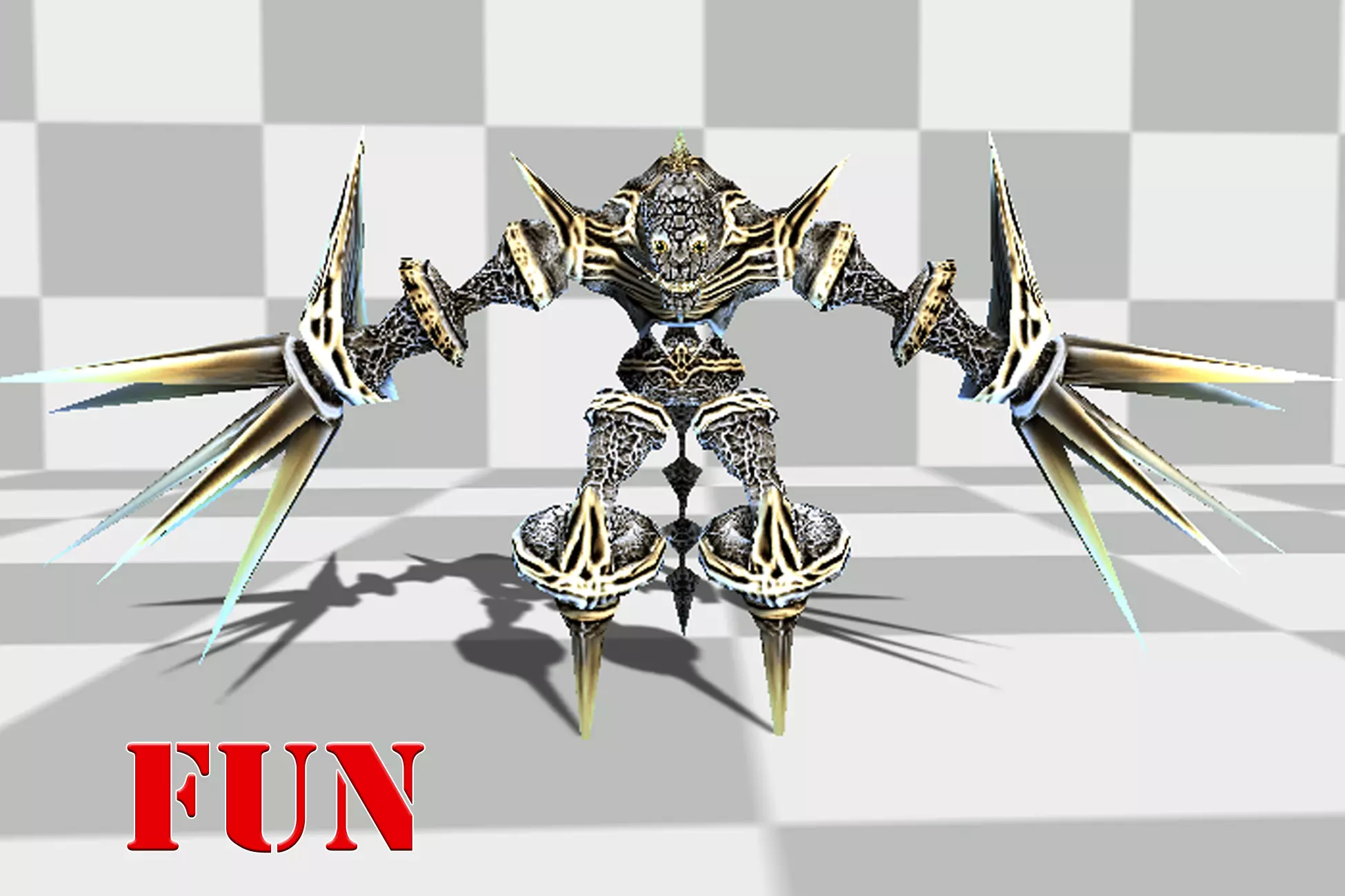 K monster2 dragon Low-poly 3D model_0