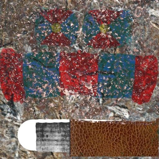 Clown monster Low-poly 3D model_7