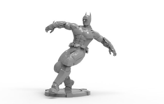 Batman Running Pose 3D print model