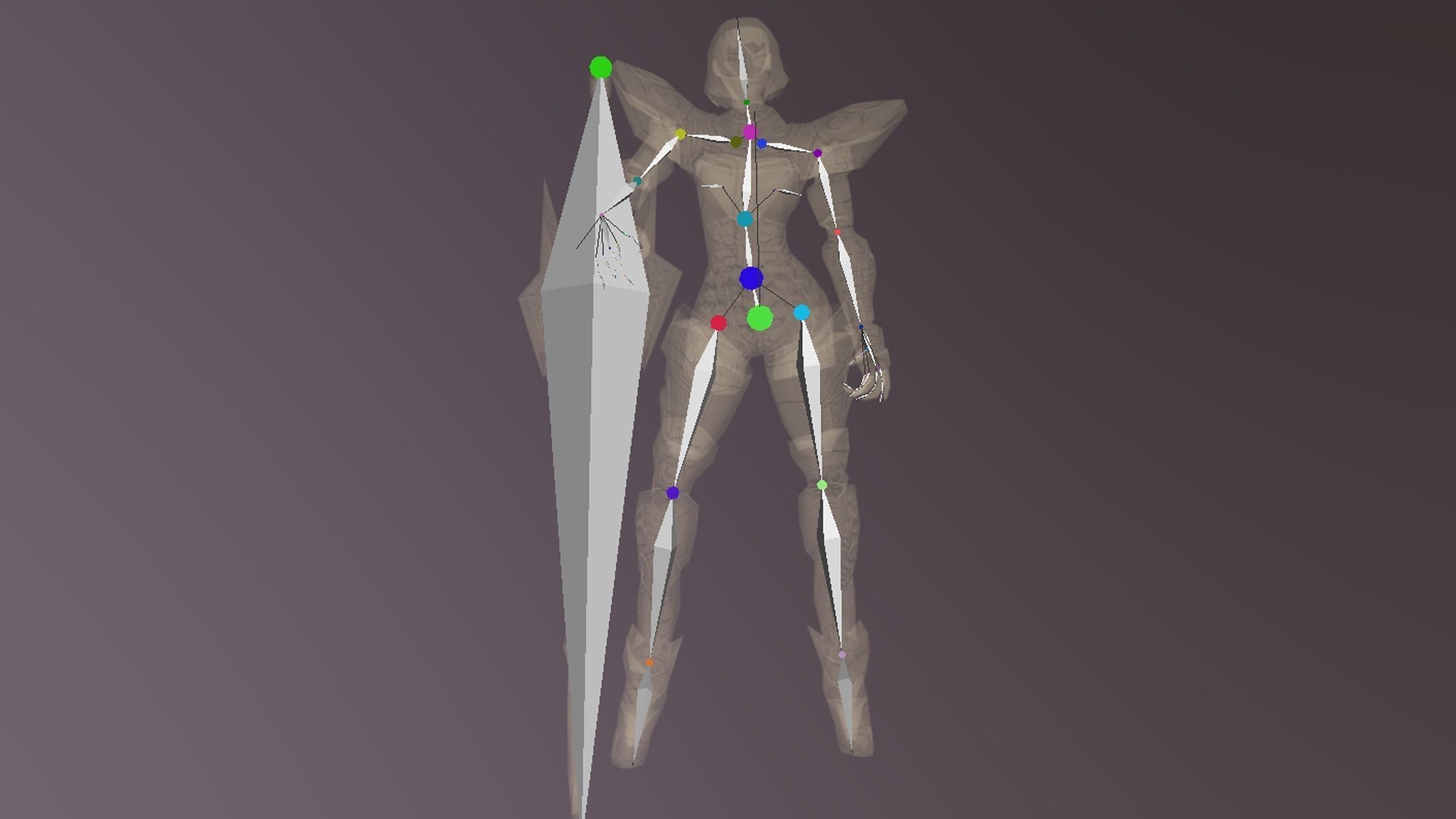 npc Master Low-poly 3D model_4