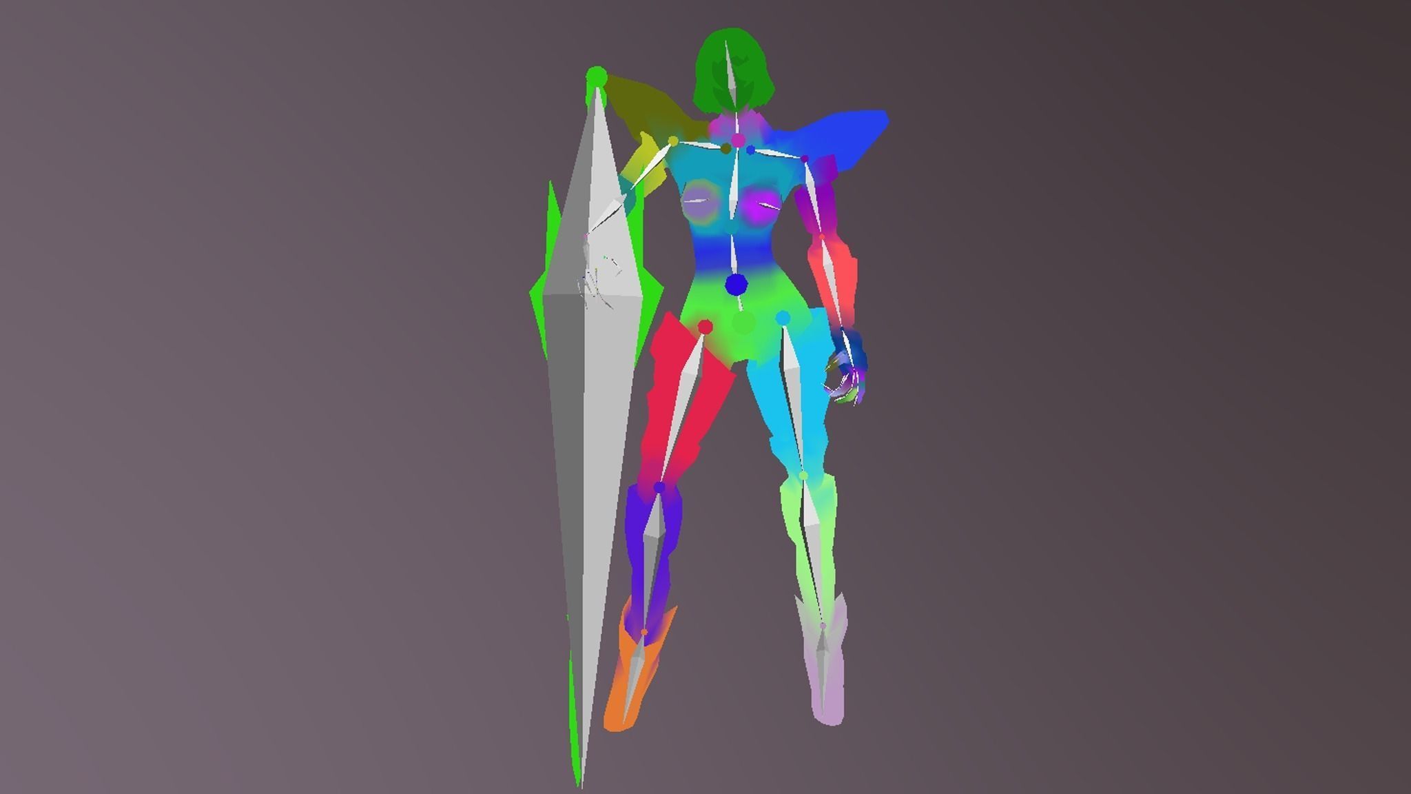 npc Master Low-poly 3D model_6