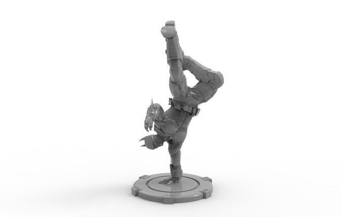Batman - Jump Pose 3D print model