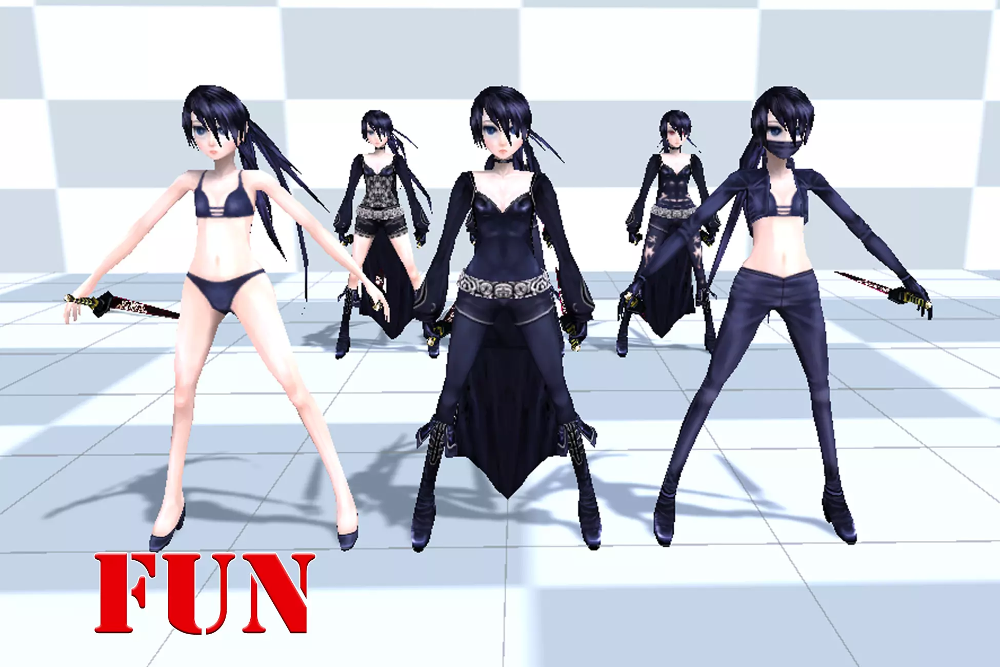 Npc Thief Low-poly 3D model_0