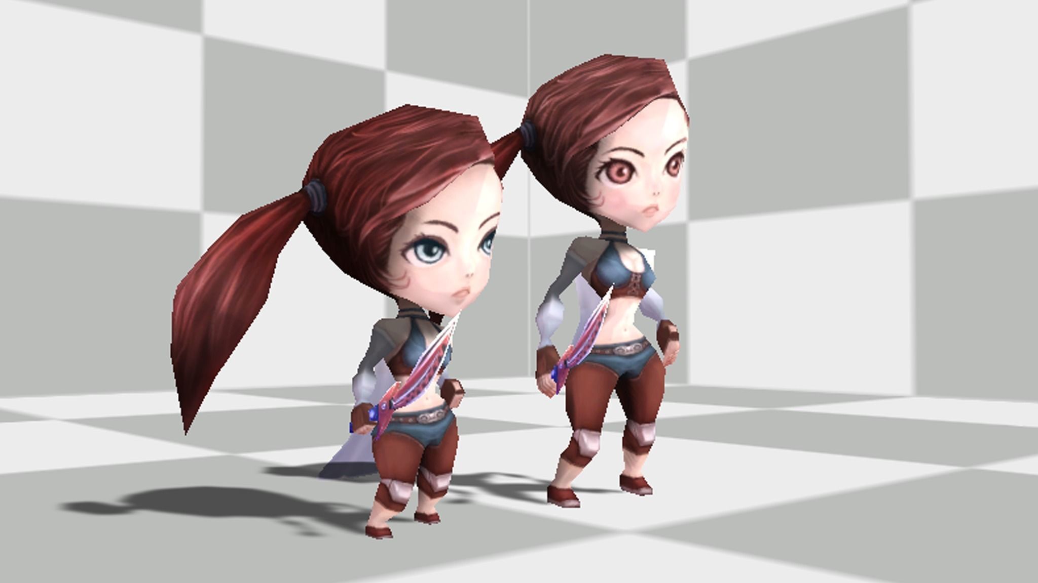 Micro lowpoly Thief Low-poly 3D model_2