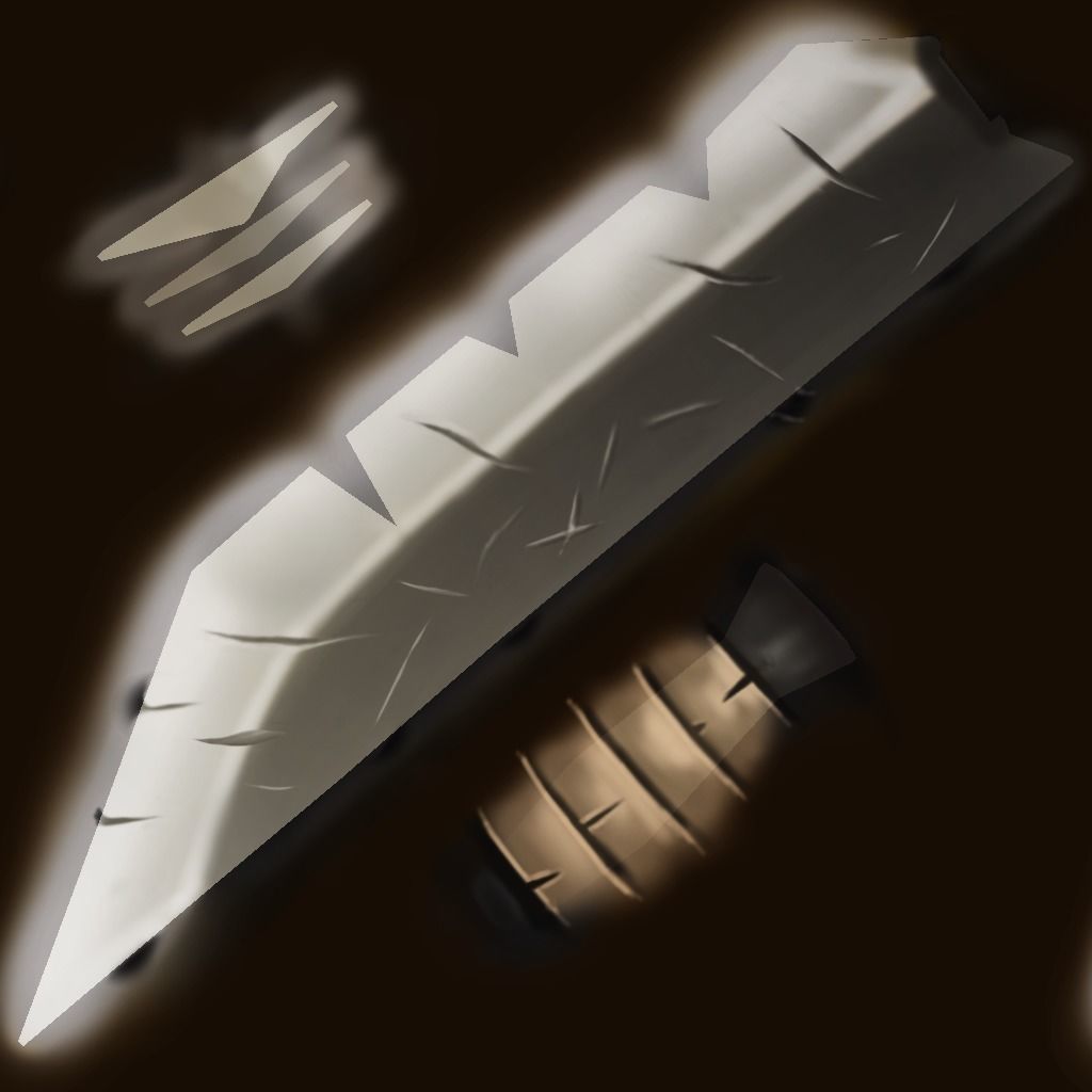 Demon officer Low-poly 3D model_22