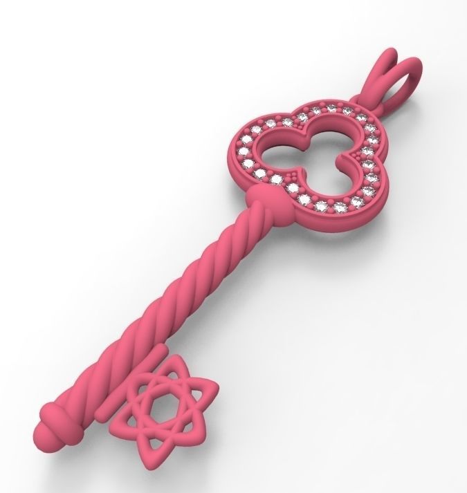 key star 3D print model_4