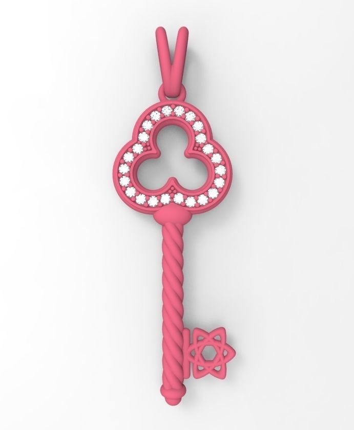 key star 3D print model_3