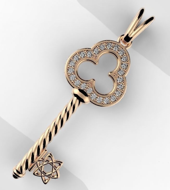 key star 3D print model_2