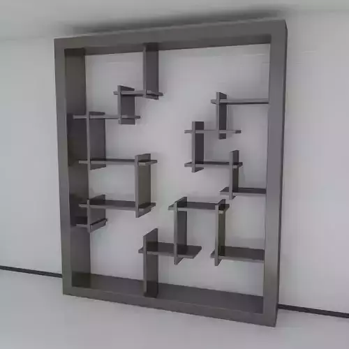 Bookshelf bookcase with shelves