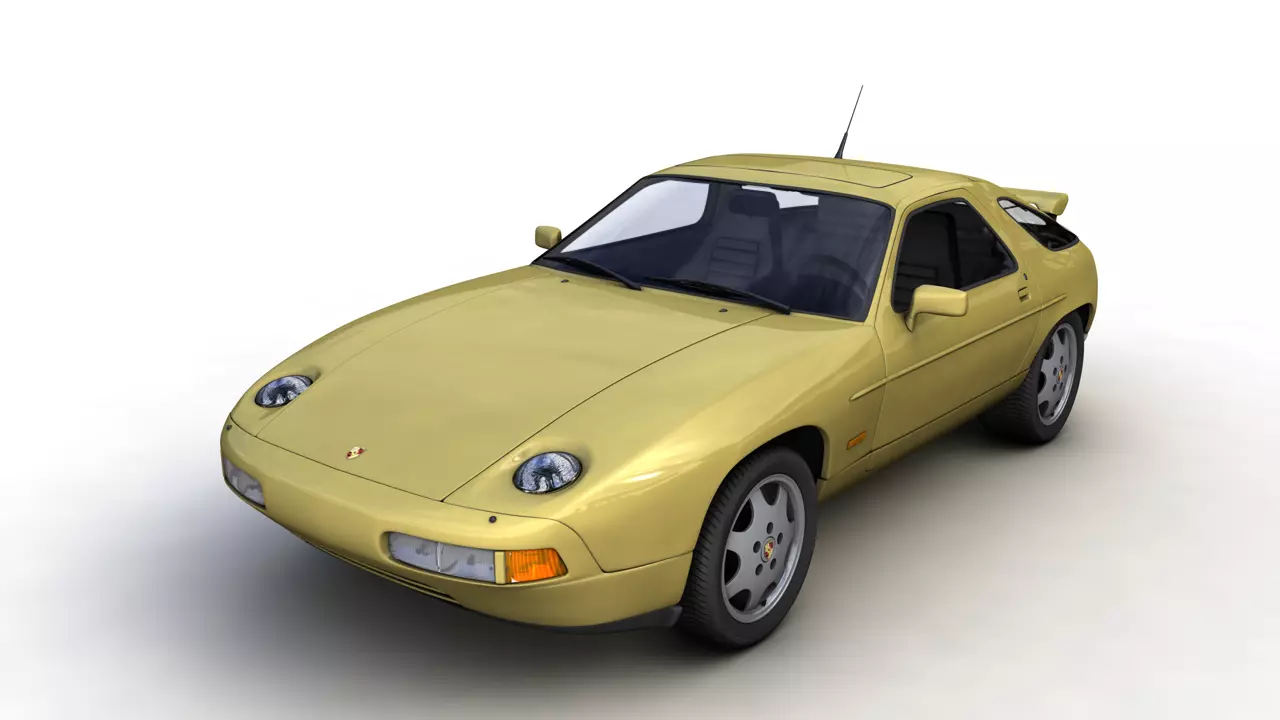 PORSCHE 928 GT 1991 3D model