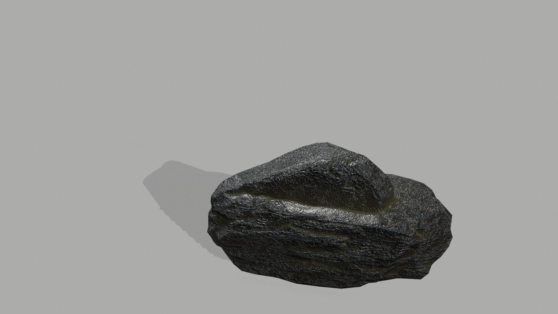 Rock set Low-poly 3D model_27