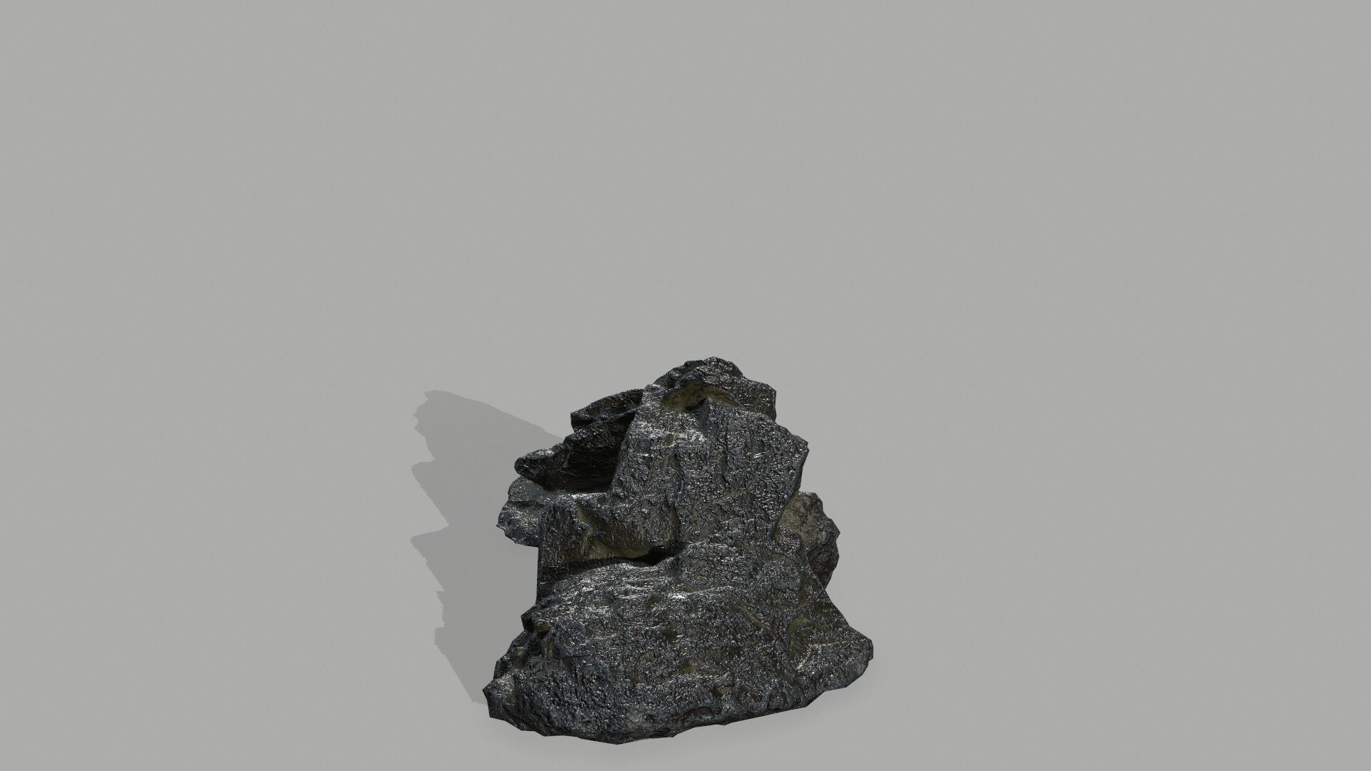 Rock set Low-poly 3D model_20