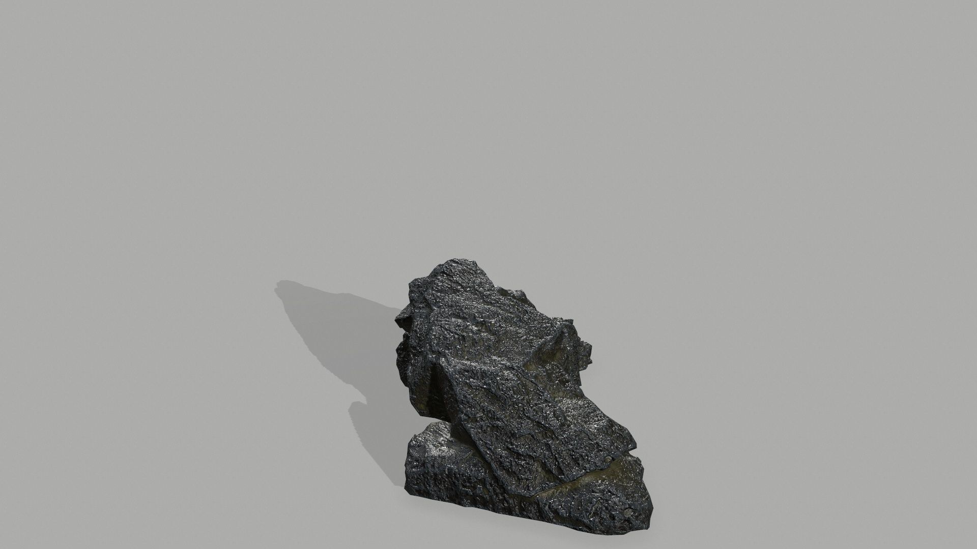 Rock set Low-poly 3D model_15