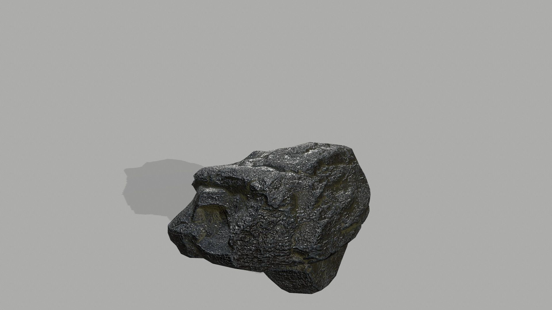 Rock set Low-poly 3D model_30