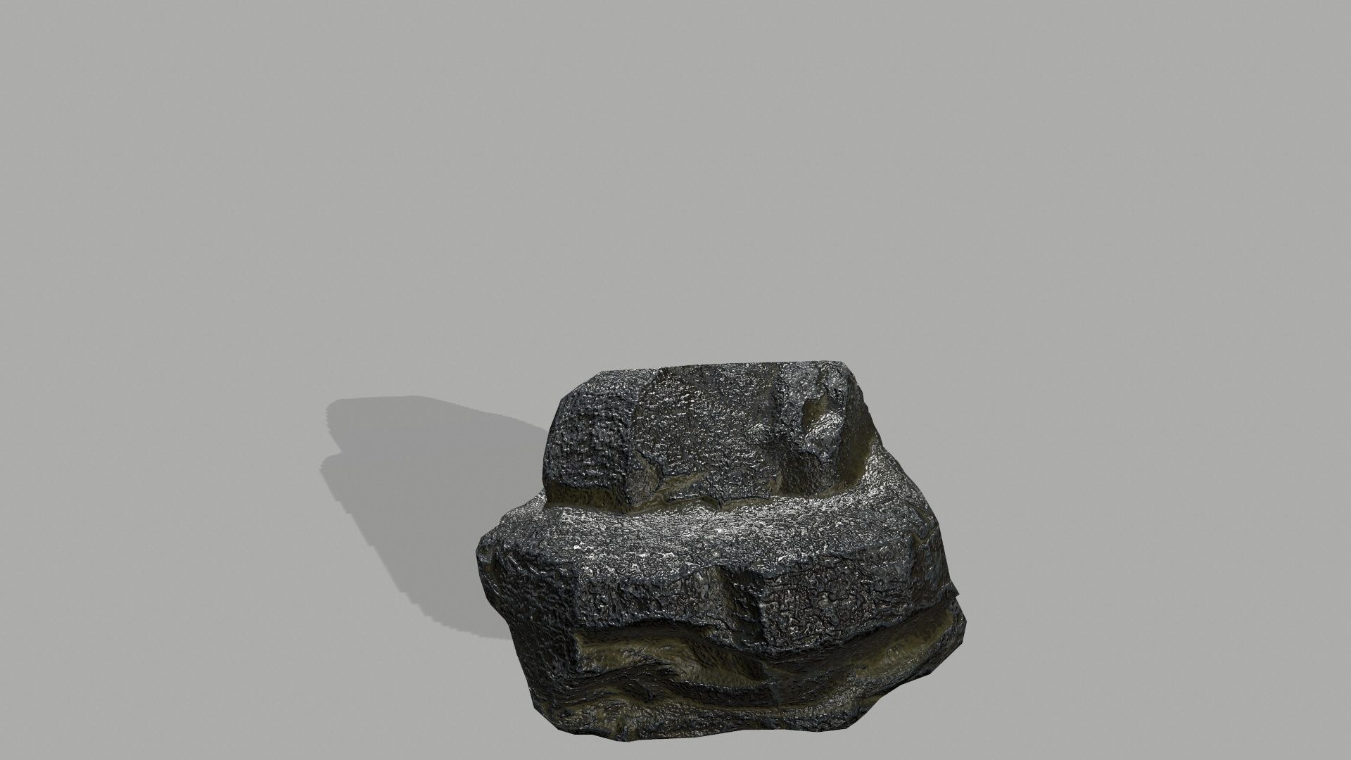 Rock set Low-poly 3D model_25
